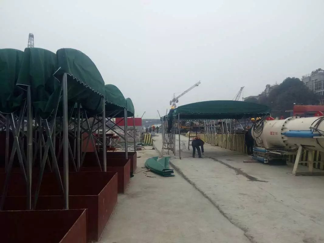 中阳县中阳县中铁二十一局工地移动施工棚
